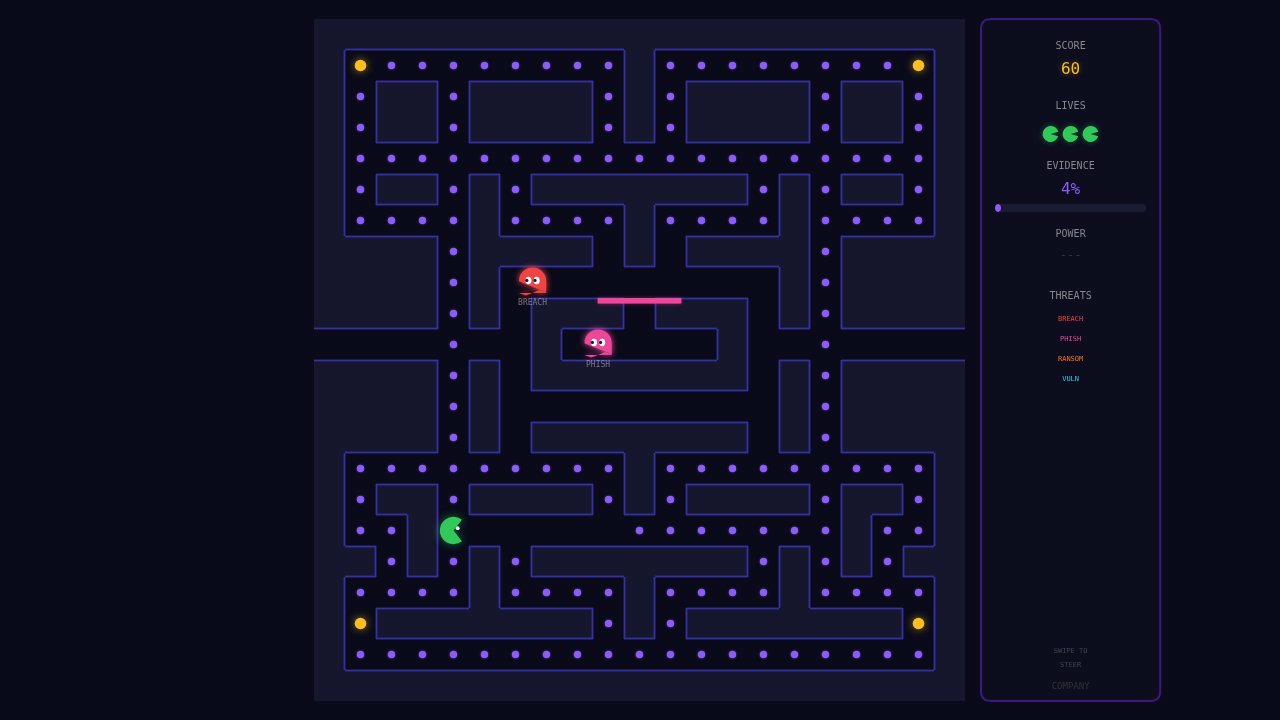 Audit Trail Pac-Man Gameplay